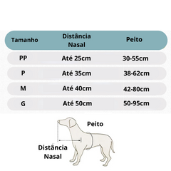 Coleira Peitoral Guia Cachorro Cego Cães Problemas de Visão Arco Anti-colisão Deficiência Ocular
