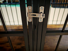 Canil Duplo Cercado Gaiola Para 2 Cães Cachorros Aparador Madeira Rack Mesa De Canto Suporte TV 3 Em 1