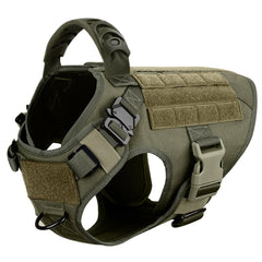 Peitoral Para Cachorro Cão Tático Reforçado Militar Policia