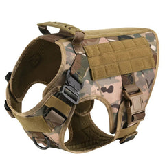 Peitoral Para Cachorro Cão Tático Reforçado Militar Policia