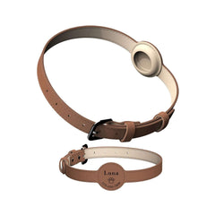 Coleira Para Rastreador AirTag Gps Cachorro Cães Personalizada