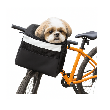 Bolsa Cesto Pet Carregar Cachorro Cães Gatos 4 em 1 Ombro Bicicleta Bike Moto Assento Carro Passeio Canguru