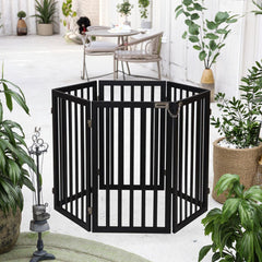 Grade E Cercado 2 Em 1 Cachorro 3 Metros Comprimento 85cm Altura Cães Portão 6 Módulos Telas